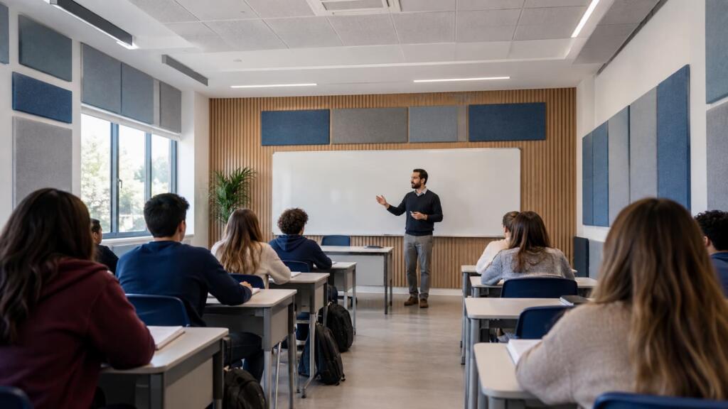 Melhorar acústica de sala de aula: por onde começar