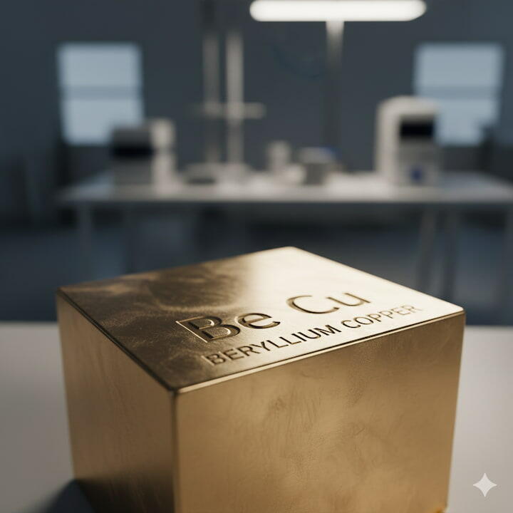 Cobre berílio: o metal que une condutividade e dureza
