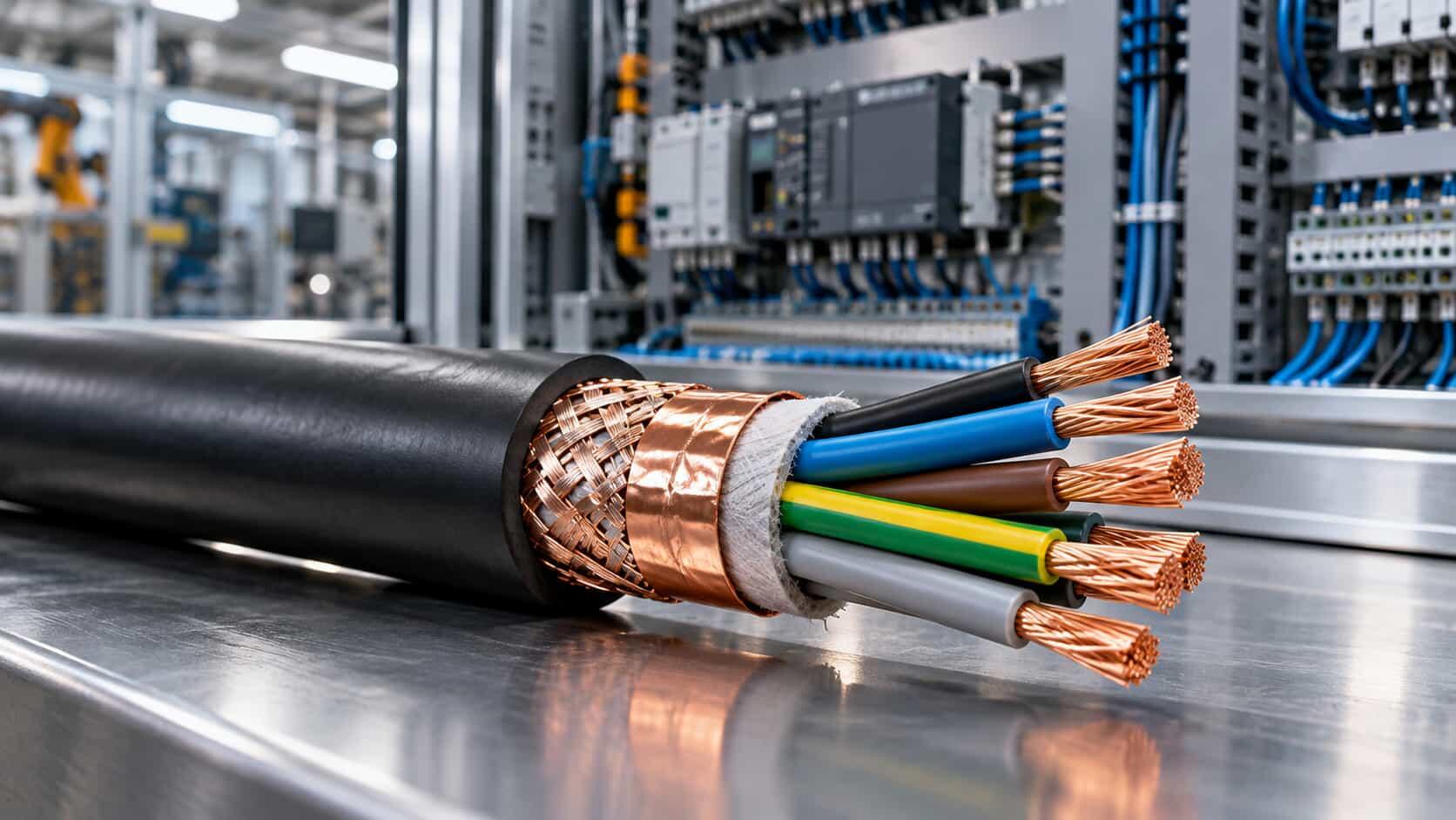 Cabo de controle blindado: o que avaliar antes de investir