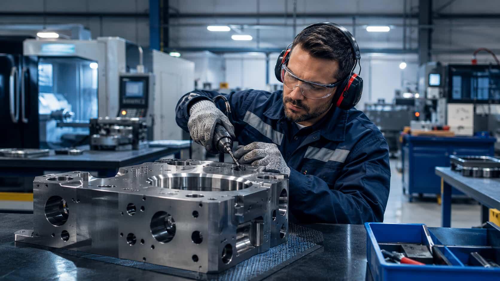 Rebarbação industrial: o que avaliar antes de contratar
