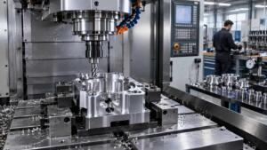 Máquinas de usinagem CNC para peças de alta precisão