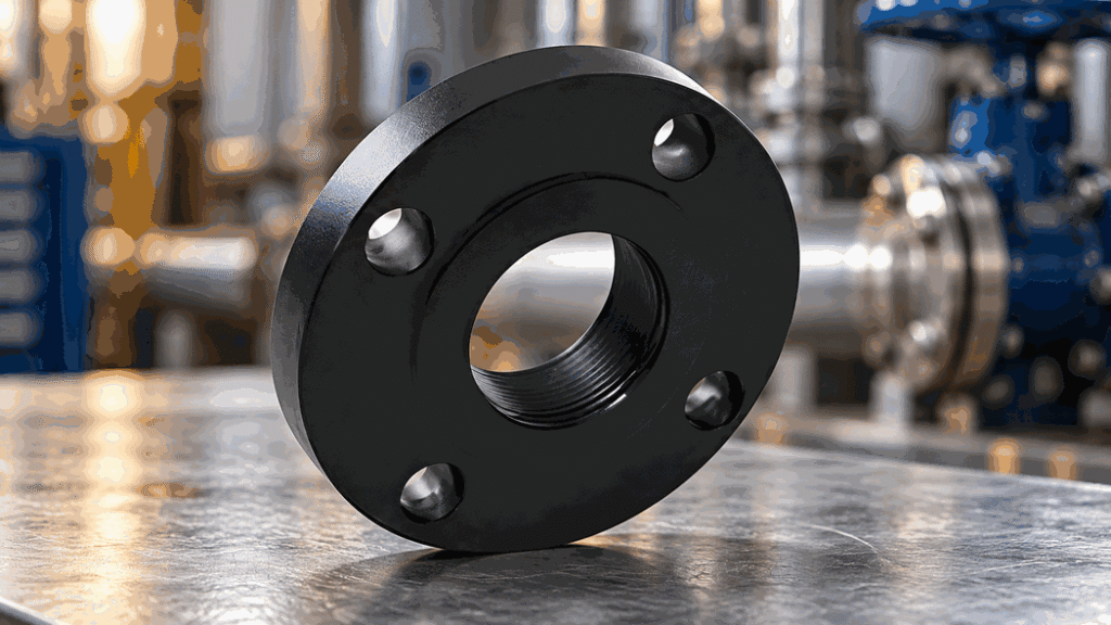 Como um fabricante de flanges de aço carbono contribui para a manutenção industrial?