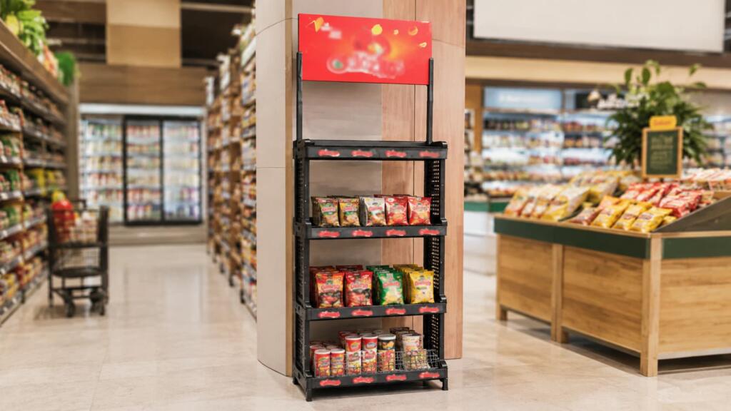 Display expositor injetado: design e funcionalidade em um só produto