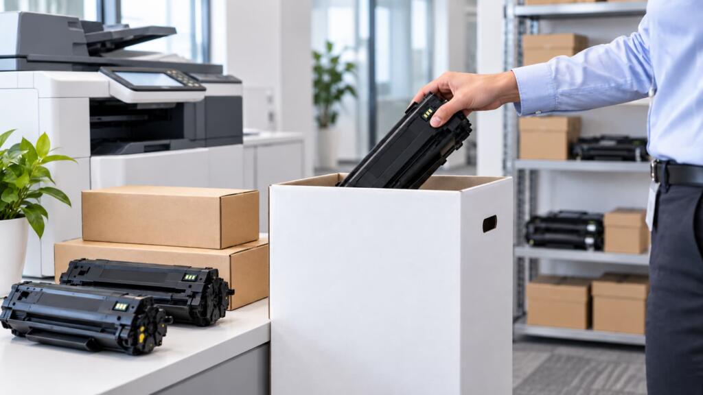 Como e onde fazer o descarte de toner