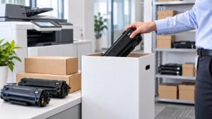 Como e onde fazer o descarte de toner