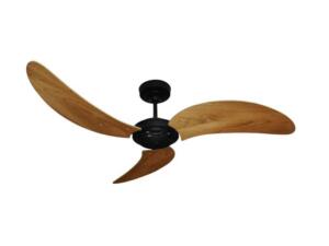 Ventilador de teto com pás de madeira direto da fábrica