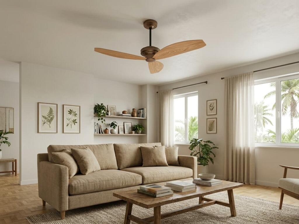 Ventilador de teto amadeirado: como escolher o melhor