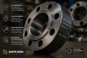 Flange em aço carbono: como escolher o fornecedor certo