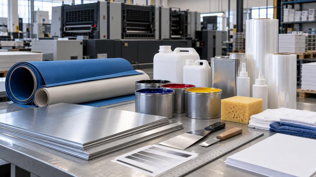 Melhores fornecedores de materiais para gráfica em SP