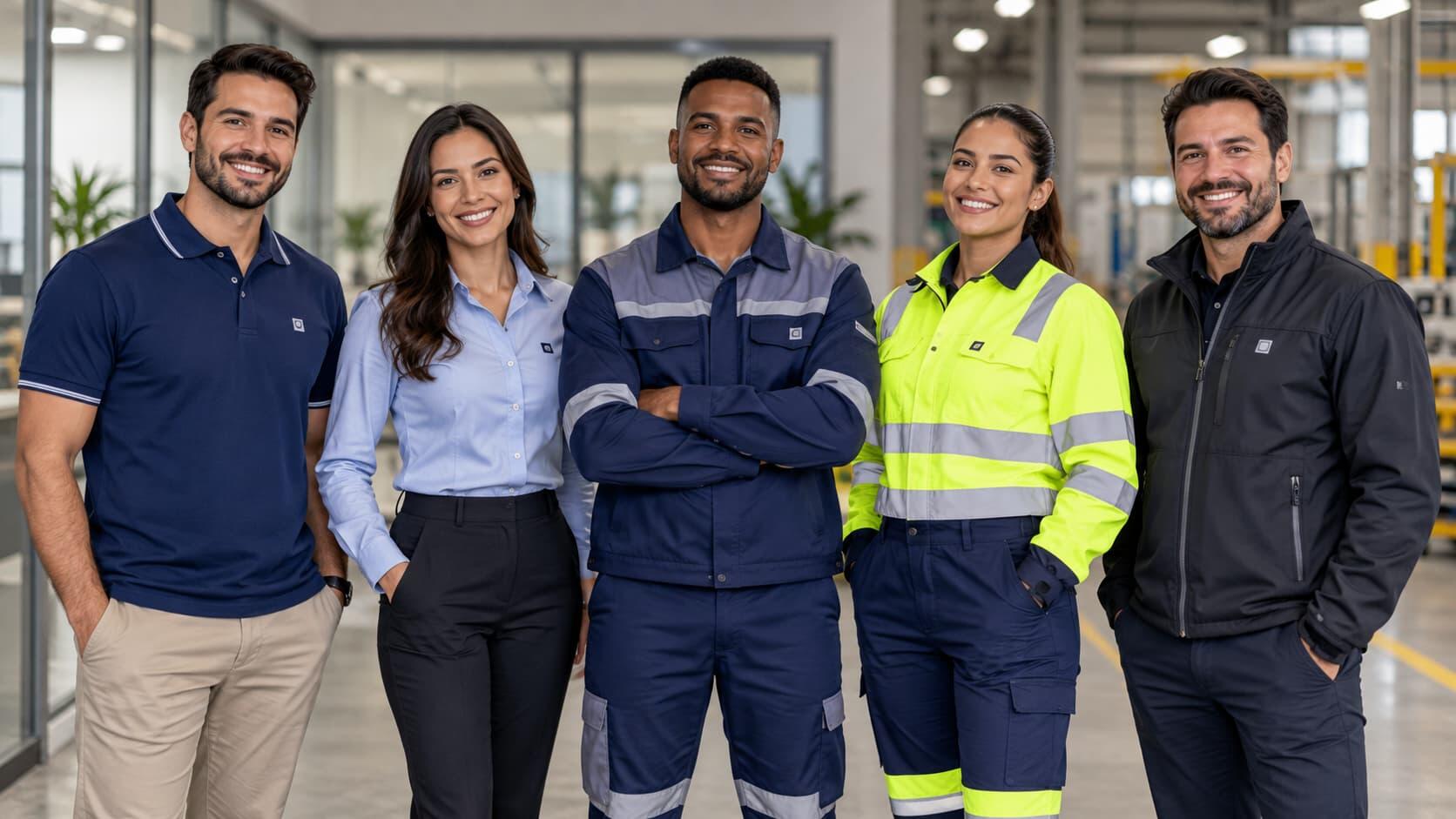 Uniformes corporativos: vantagens de padronizar sua equipe