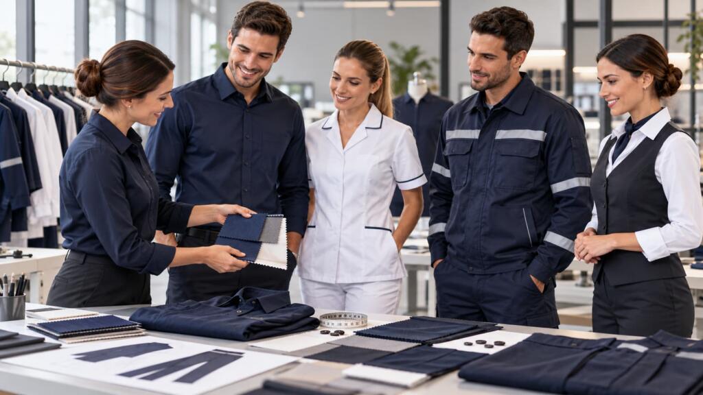 Confecção de uniformes profissionais sob medida: solicite seu orçamento 